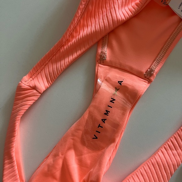 {Vitamin A} Brand New California High Leg Bikini Bottoms - Picture 9 of 10